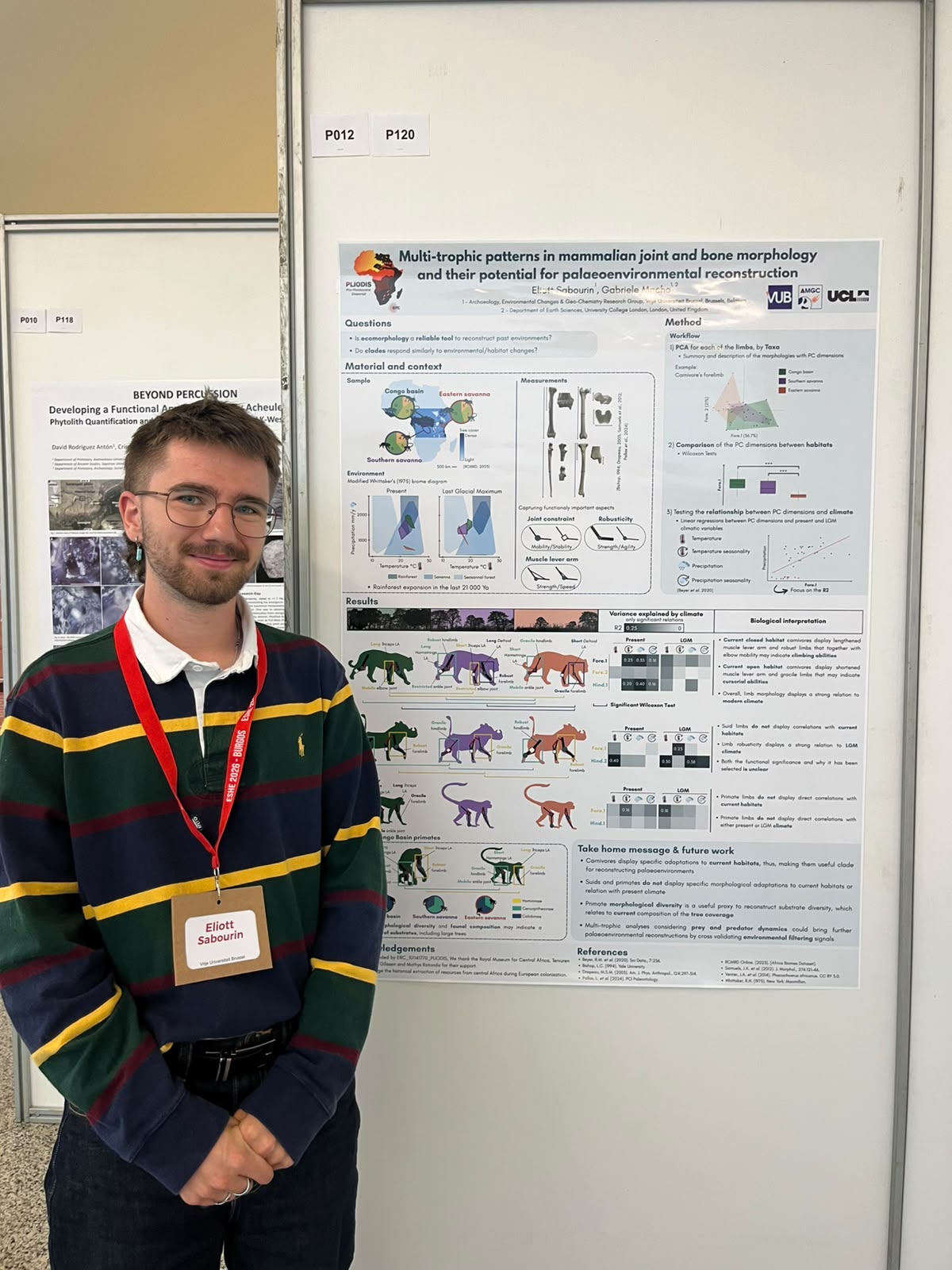 Eliott Sabourin at the poster